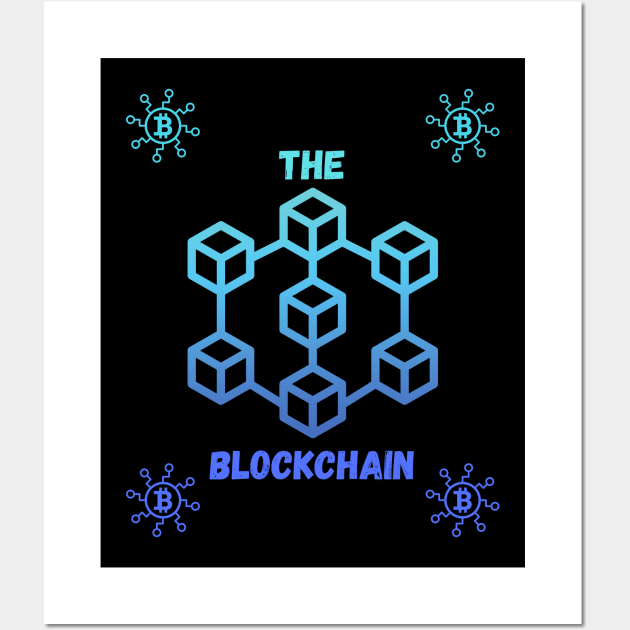 The Blockchain Wall Art by Claudia Williams Apparel